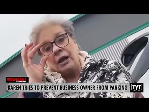 WATCH: Karen Tries Blocking Business Owner From Parking, Fails Miserably