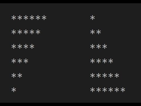 draw simple shaps c++ (رسم اشكال ب c++ ) & Nested Loops
