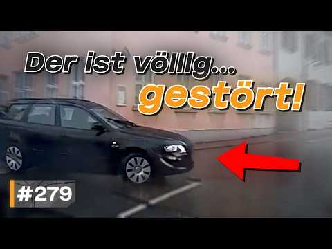Sehr knappe Beinaheunfälle, Stürzender Radler und Bekloppte Überholmanöver | #GERMAN #DASHCAM | #279