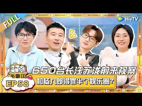 桃花坞650台长汪苏泷携杨九郎视察毛雪汪~与毛毛雪琴游戏battle直接得罪半个娱乐圈?!|《毛雪汪》EP58 FULL #综艺 #汪苏泷 #杨九郎 #李雪琴 #毛不易