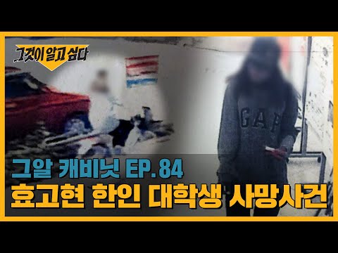 동거 57일만에 사망.. 범인은 남자친구?! 효고현 한인 대학생 사망사건|그알 캐비닛