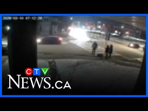 Surveillance footage captures hit-and-run in N.E. Calgary