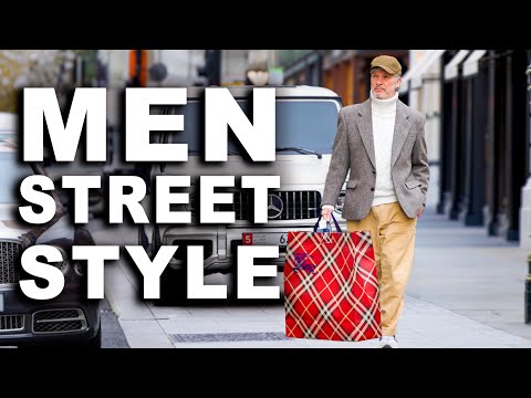 London Men’s Fashion. Street Style Autumn/Winter in Mayfair