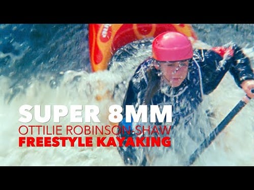 Wonderful Super 8mm film of Freestyle Kayaking