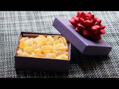 Candied "Buddha's Hand" Citron - How to Candy Citrus for an Edible Gift