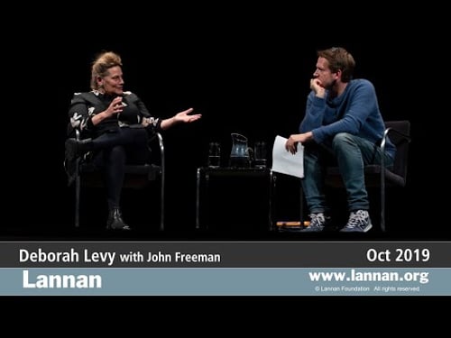 Deborah Levy, Conversation, 30 October 2019