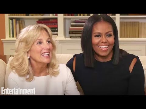 Michelle Obama & Dr. Jill Biden On Their Husbands' Bromance & More | Entertainment Weekly