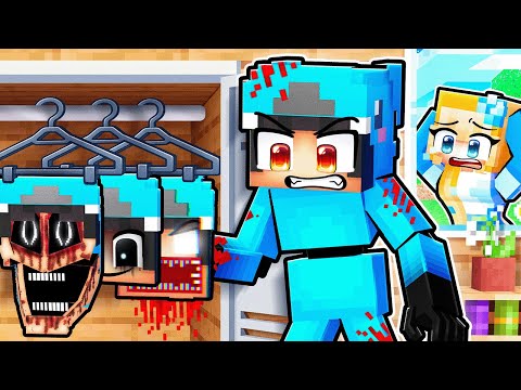 OMZ Can SHAPESHIFT INTO MONESTERS EXE To PRANK CRYSTAL in Minecraft!
