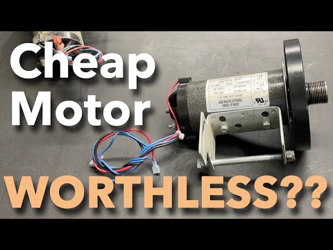 Are the Smallest Cheapest Treadmill Motors Good Enough for ANY Shop Tool?