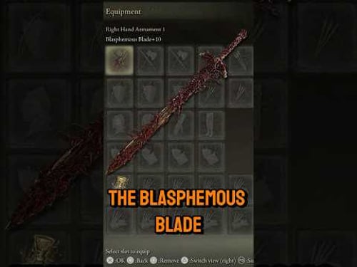 The BEST Weapon In Elden Ring Just Got Even Better! #eldenring #gaming #eldenringgameplay