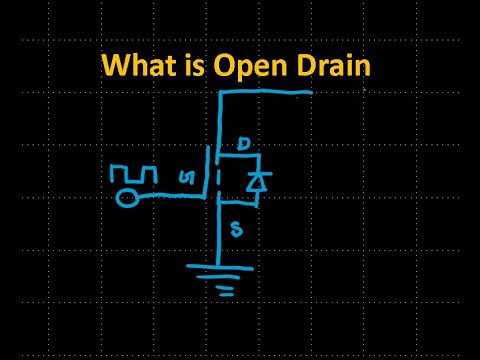 open drain | what open drain and open collector | open drain concept in hindi