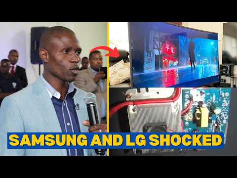 No Plug Needed! African Invents TV That Powers Itself