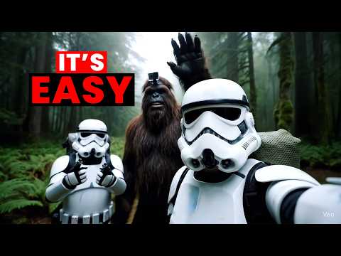 How To Create AI Bigfoot/Yeti/Alien Vlogger Videos