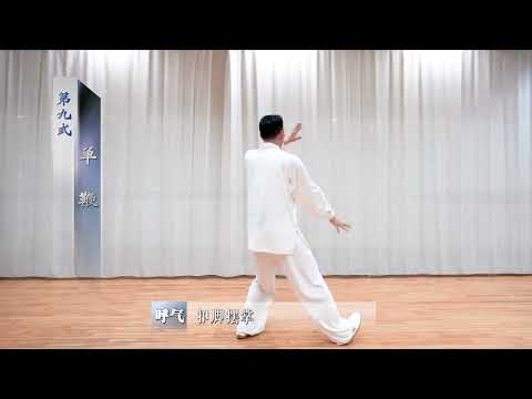 太极拳世界冠军柴云龙24式太极拳背面分解教学版(The 24-Form Tai Chi Chuan Breakdown Tutorial Back View Edition)
