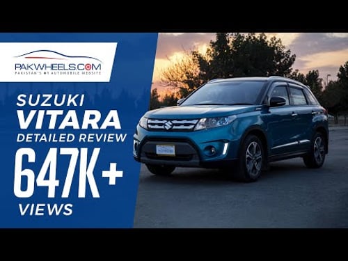 Suzuki Vitara Detailed Review: Price, Specs & Features | PakWheels