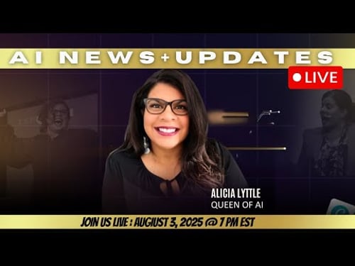 You Canβt Miss! The latest AI News + Updates from the Queen of A.I.