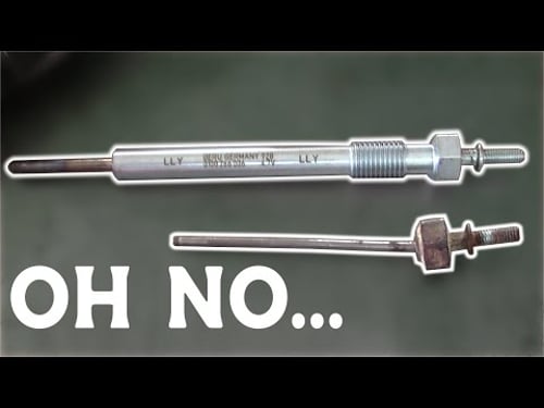 Duramax Diesel - Broken Glow Plug Removal - Old School Mechanic's Tricks FTW!