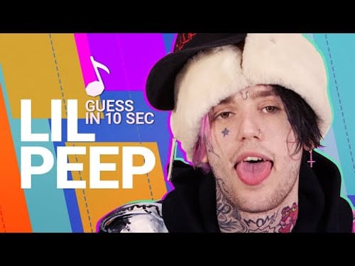 Guess in 10 Seconds / LIL PEEP Guesses XXXTentacion, Kurt Cobain, Twenty One Pilots and 32 More