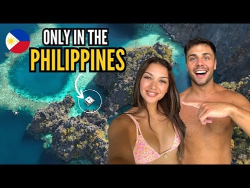 24hrs On This INCREDIBLE OFF-THE-GRID Floating Houseboat! Coron, Philippines 🇵🇭