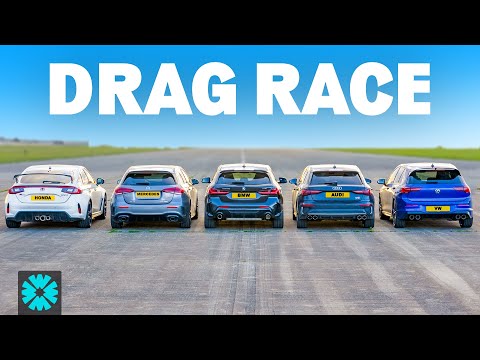 Honda Civic Type R v Rivals 1/4 MILE RACE