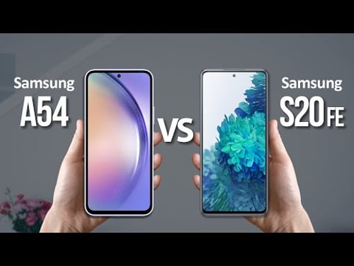 Samsung Galaxy A54 Vs S20 FE