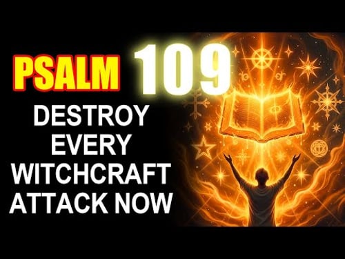 PSALM 109 Destroy Every Witchcraft Plot Working Against Your Life Tonight