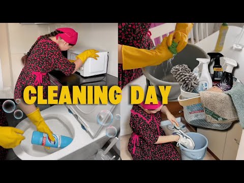 HOUSE CLEANING DAY🧺🫧Motivation for cleaning~Kazakh vlog