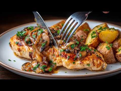 I've never had chicken in such a delicious sauce! Cheap and easy!