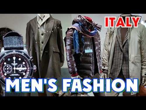 ITALY | MEN'S WINTER OUTFITS | CREATING A STYLISH MEN'S WINTER WARDROBE