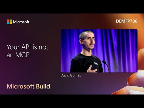 Your API is not an MCP | DEMFP786