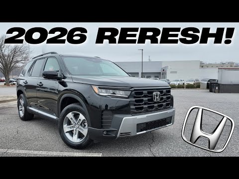 New 2026 Honda Pilot Facelift - Bold Styling & V6 Power!