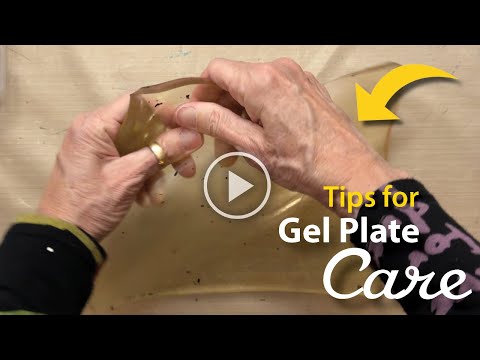 My Tips and Tricks for Gel Plate Care and Cleaning–Tutorial Tidbits