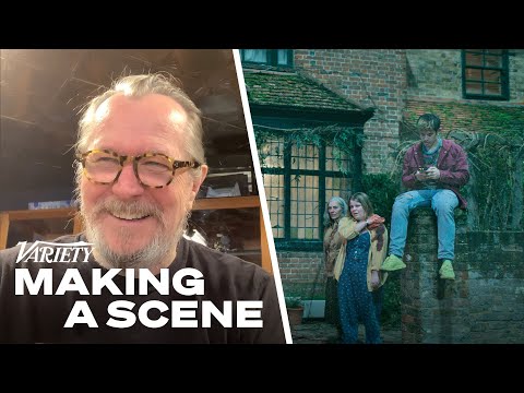 Gary Oldman, 'Slow Horses' Crew Crack Up Recalling the Season 3 Bus Crash Scene | Making a Scene