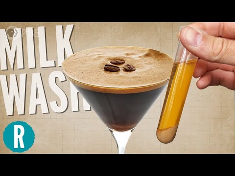 How Milk Washing Cocktails Works