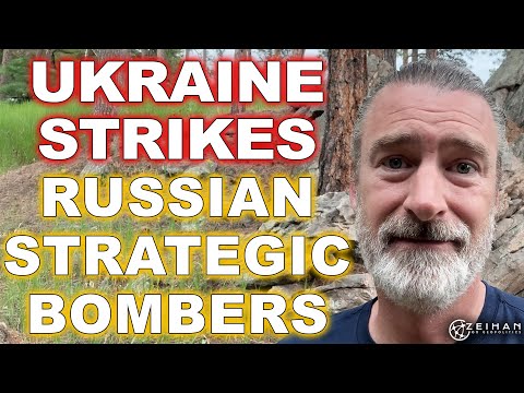 Ukraine Strikes Russian Strategic Bombers || Peter Zeihan