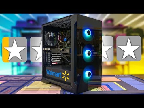 We Bought the Worst Rated Walmart Gaming PC