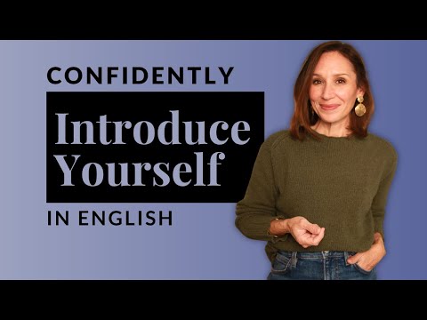 The Right Grammar for English Introductions | Meeting Someone New