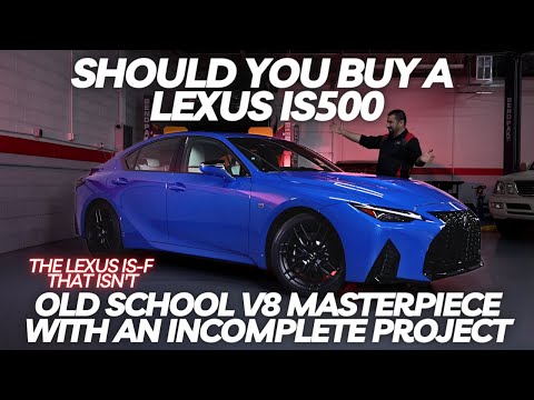 Should You Buy a Lexus IS500? Old School V8 Masterpiece with an Incomplete Project.