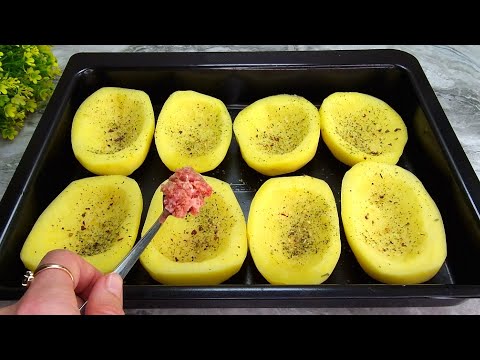 Better than fried potatoes❗🔝 Incredibly tasty and simple recipe for potatoes with minced meat.😋