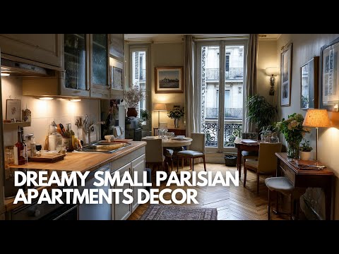 Dreamy Small Parisian Apartments That Redefine Elegance in Tiny Spaces