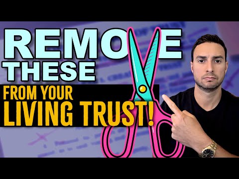 5 Assets You Should NEVER Put in Your Trust