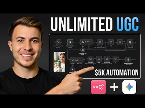 Create Unlimited UGC Ads with AI (n8n + Veo Automation)
