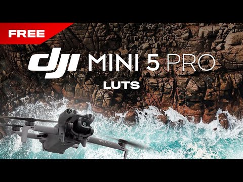 💸 FREE DJI MINI 5 PRO LUTS | CINEMATIC | PREMIUM