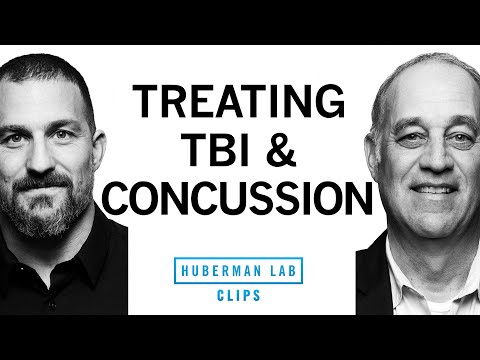 How to Treat Concussion & Traumatic Brain Injury | Dr. Mark D'Esposito & Dr. Andrew Huberman