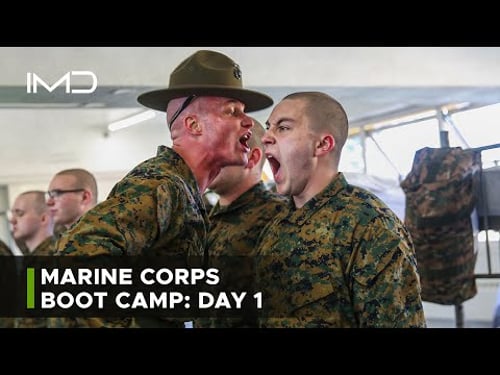 The Brutal First Day of Marine Boot Camp: Black Friday