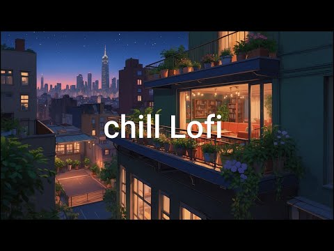 Balcony Lofi Vibes 🌃 Smooth Chill Beats for Focus & Relaxation