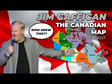"Who Drew The Map of Canada??" The Pale Tourist (NEW MATERIAL) Jim Gaffigan Stand Up
