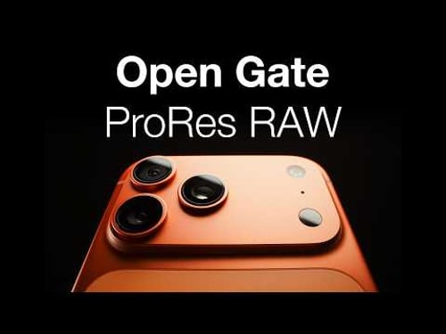 Everything You Need To Know About Open Gate and ProRes RAW on iPhone 17 Pro Max