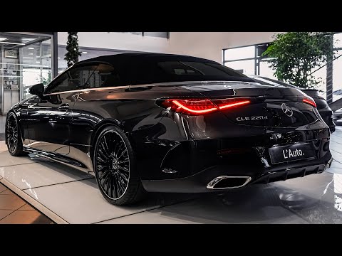 NEW 2026 Mercedes CLE Cabriolet - Interior and Exterior Walkaround