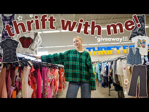 come thrift with me for THRIFTMAS style bundles 🎅🏻 thrifting my subscribers dream wish list items 🎁